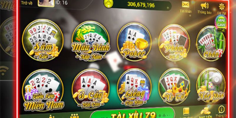 Game bài đổi thưởng tài xỉu