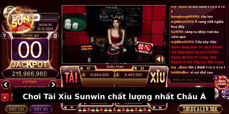 Sunwin tài xỉu đổi thưởng tham gia